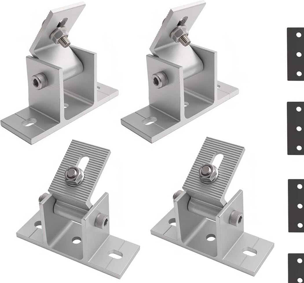 Adjustable Aluminum Tilt Rack (Flat Roof / RV) - Image 3