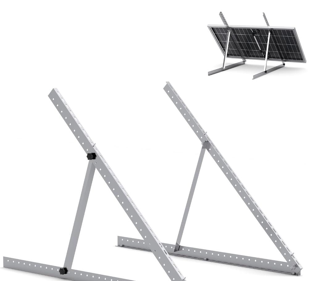 Adjustable Aluminum Tilt Rack (Flat Roof / RV) - Image 4